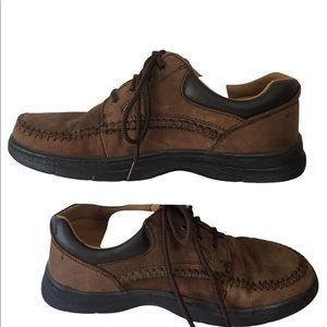 Earth Spirit shoes lace up brown sz 13 Pre-owned leather upper